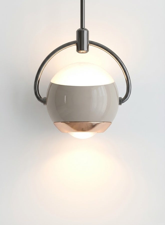 BUY4LESS -  Modern Lighting, Single pendent, Light, Minimal design for bed side pendent,  Grey color, 17x25x200 Suitable for bedside, mirror side, coffee shop, Adjustable height. - Image 3