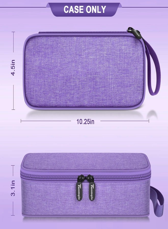 Tanmqin Case Compatible with COSLUS/for Nicwell/for Leominor/for Bitvae Water Dental Flosser Teeth Pick Cordless Irrigator. Water Floss Pick Carrying Storage Holder-Purple (Bag Only) - Image 5