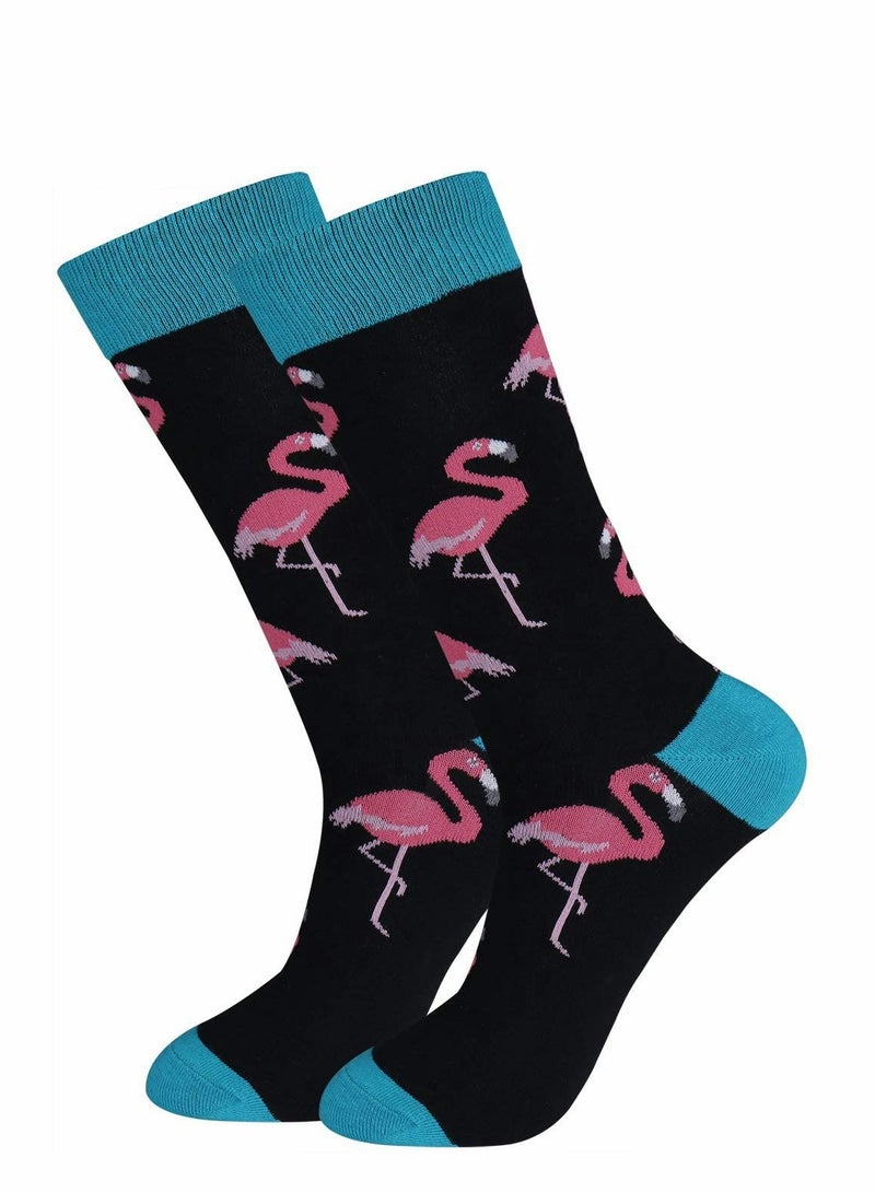 SYOSI Funny Socks for Women Men,  Winter Crazy Fun Crew Novelty Fashion Casual Dress Socks, Trend Hip Hop Colourful Compression Socks  - Image 3