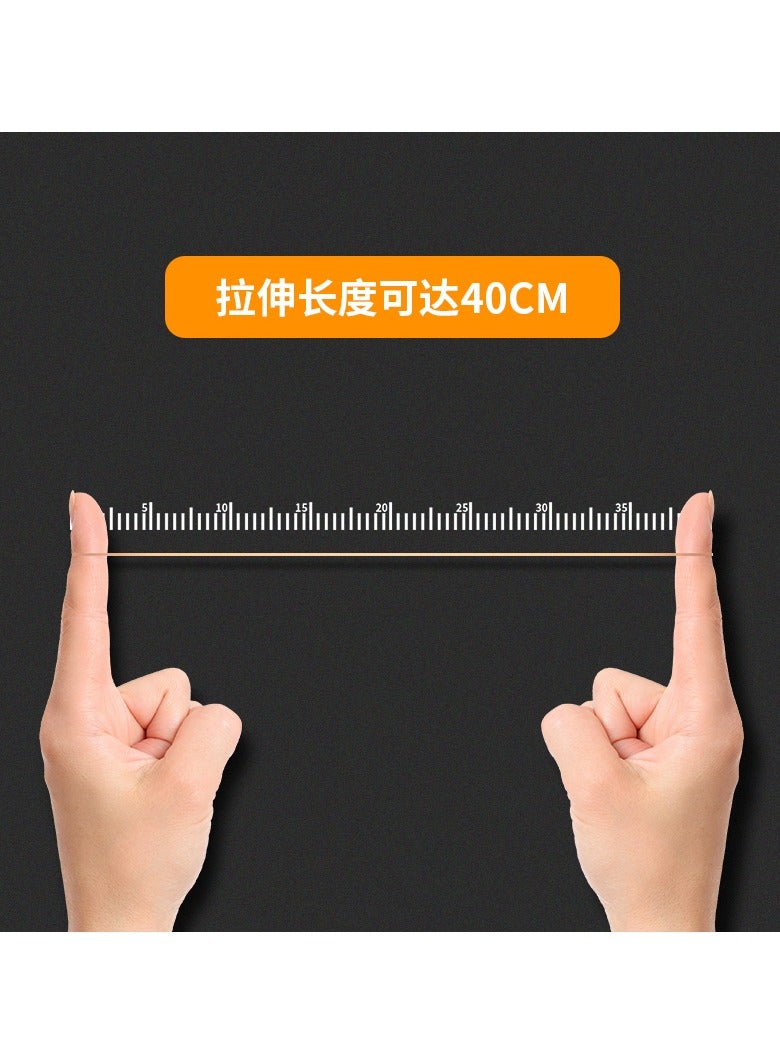 Deli 3214 Natural Rubber Bands Ø70 mm (50 g/tube) – ideal for bundling, organizing & crafting - Image 4