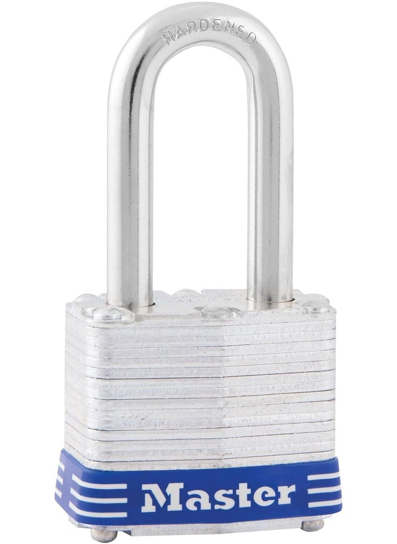 Master Lock Master Lock 3DLF Long Shackle Padlock, w/ 1-1/2 Inch. Shackle, Steel  - Image 2