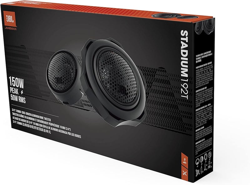 JBL Stadium 192T – 0.75" Aluminum Car Dome Tweeters | 50W RMS / 150W Peak - Image 5