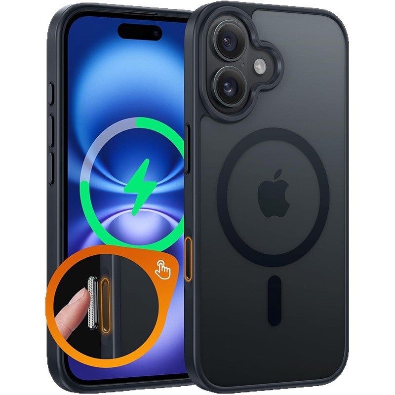 Frosted Magnetic Shockproof Phone Case for iPhone 17 - Image 5