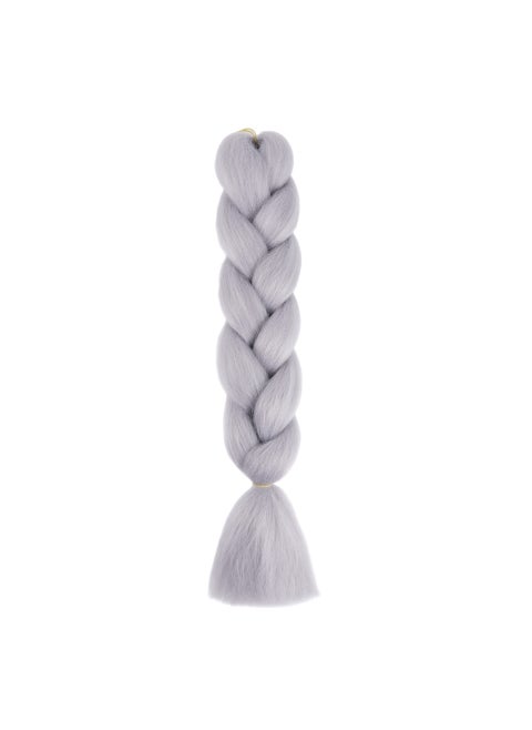 Synthetic Hair Braids Colorful Twist Extensions A39 Granny Grey