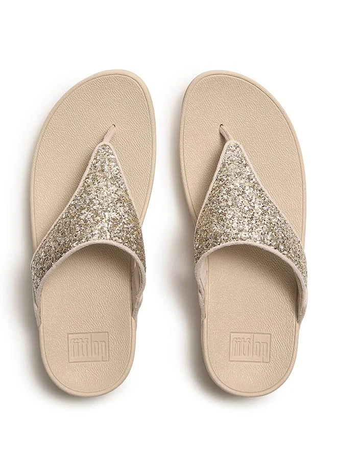 فيت فلوب LULU MULTI-TONAL GLITTER TOE-POST SANDALS