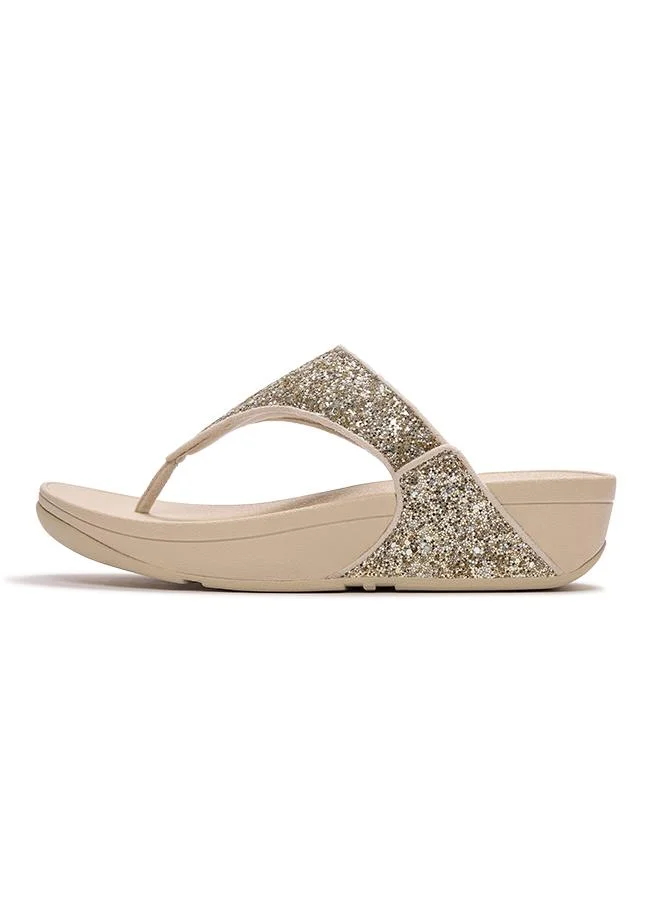 فيت فلوب LULU MULTI-TONAL GLITTER TOE-POST SANDALS