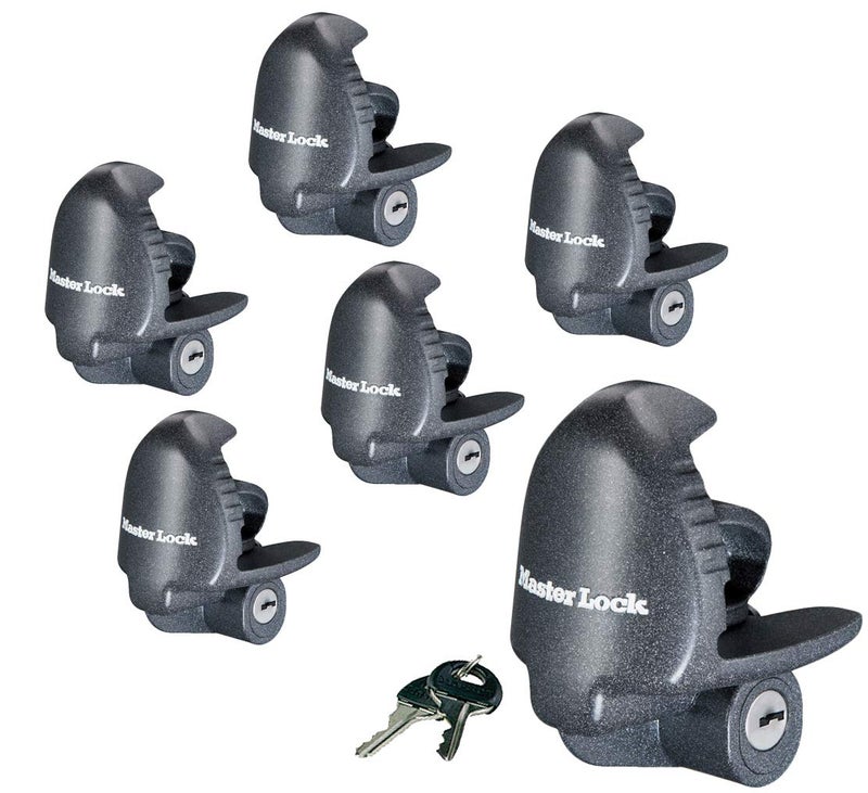 Master Lock - (6) Keyed Alike Universal Trailer Coupler Locks 379KA-6 - Image 5