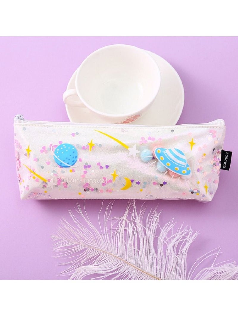 Y&D - Starry Sky Drifting Sand Pen Bag - Image 1