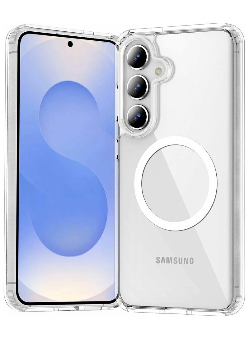 Bills Samsung Galaxy S25 Plus Magnetic Hybrid Clear Case Compatible with Samsung Galaxy S25 Plus, Compatible with MagSafe, PC with TPU Hybrid Technology (Samsung Galaxy S25 Plus) - Image 4