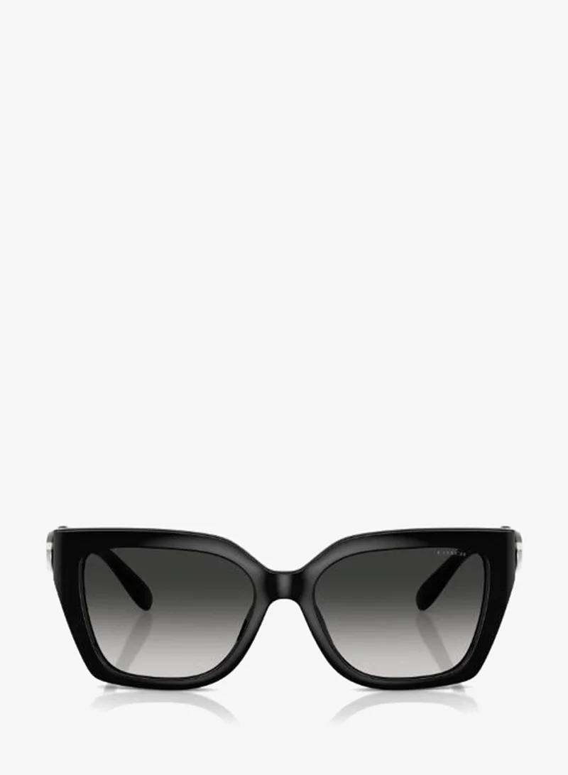 Coach  0Hc8408U Pentagon Sunglasses for Women | Best Price UAE