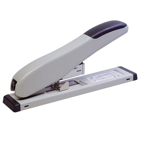 Charles Leonard Heavy Duty Stapler, Padded Handle with Nonskid Feet, Multiple Staple Sizes, 100 Sheet Capacity, Putty, (82620) - Image 1
