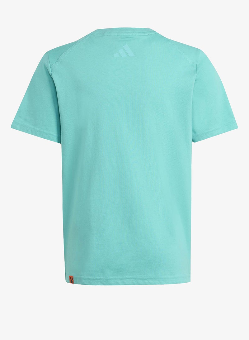 Adidas Kids Minecraft Terrex T-Shirt - Image 2