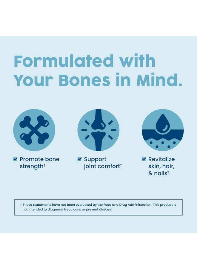 NativePath Bone Health Collagen Peptides, Type 1 & 3, with Fortibone and Verisol, 7.9 Ounce, 30 Servings - Image 4