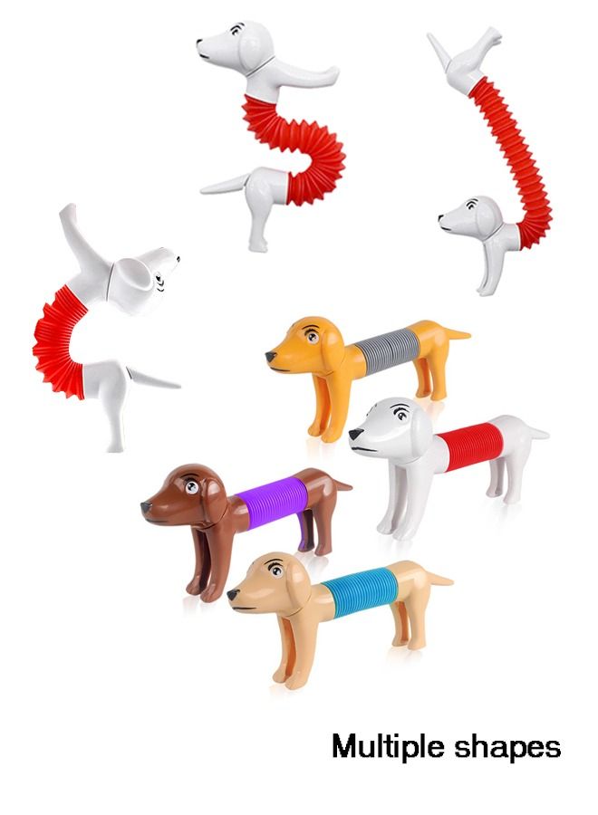 4Pcs Retractable multi-shape dachshund, Autism Sensory Toys, Toy Dog, Fidget Toys, Decompression Toy for Kids, Audlt - Image 2