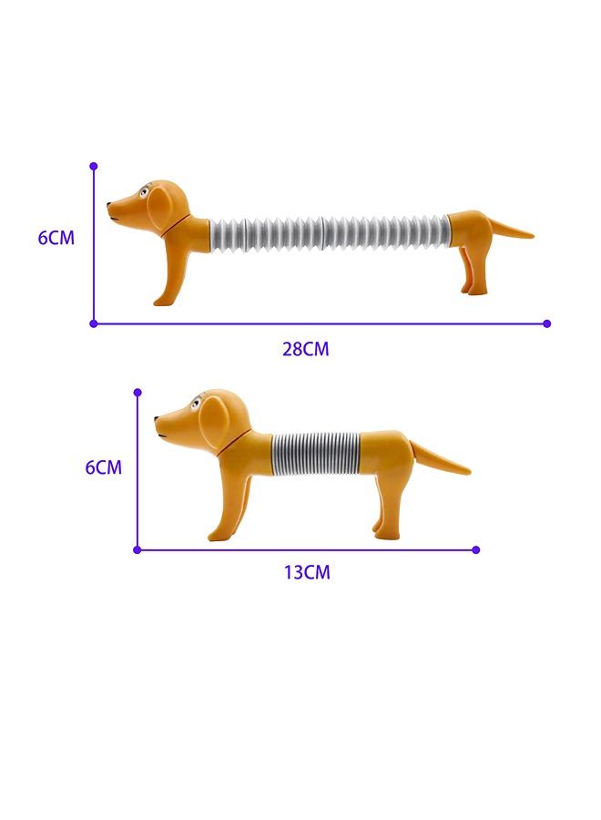 4Pcs Retractable multi-shape dachshund, Autism Sensory Toys, Toy Dog, Fidget Toys, Decompression Toy for Kids, Audlt - Image 5