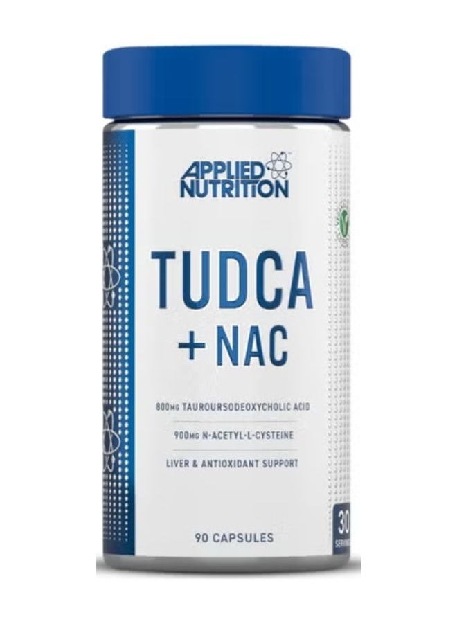 Applied Nutrition Tudca + Nac Liver and Antioxidant Support 30 Servings 