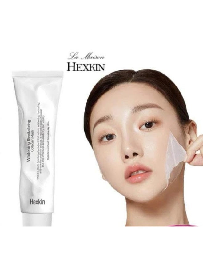 Hexkin  Whitening Revitalizing Collagen Mask 65g - Image 3