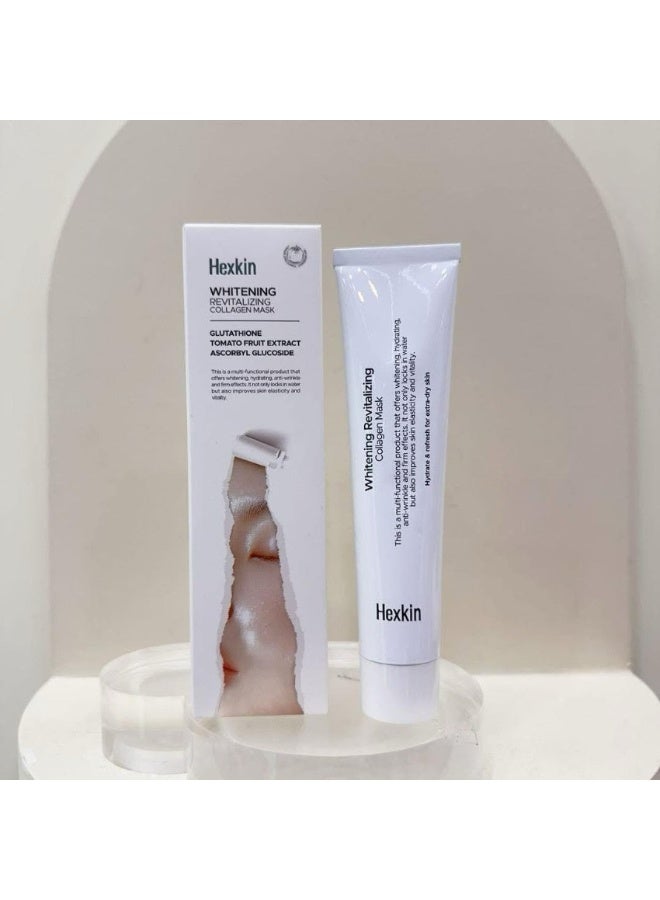 Hexkin  Whitening Revitalizing Collagen Mask 65g - Image 1