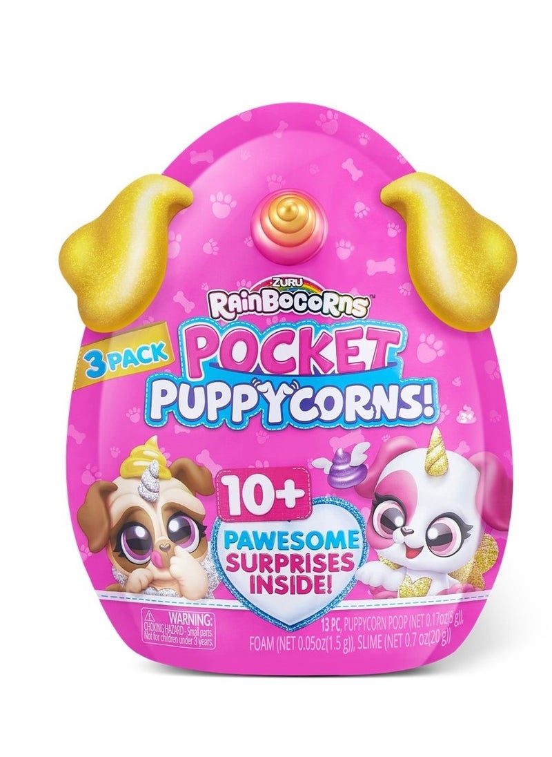 Rainbocorns Pocket Puppycorns Surprise Bobble Head Assorted  - Image 1