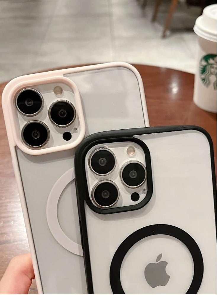 MUNTAQI iPhone 12 Pro Max with MagSafe and Anti-Yellowing Coating Slim Fit Lightweight Cover Supports Mag Safe Accessories - Image 3