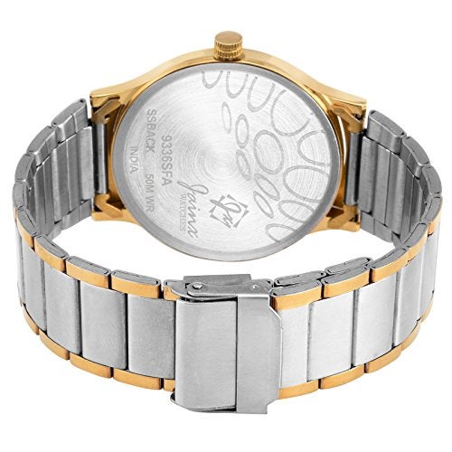 jainx Premium Golden Wedding Gift Set Analog Wrist Watch for Couple - JC441 - Image 3