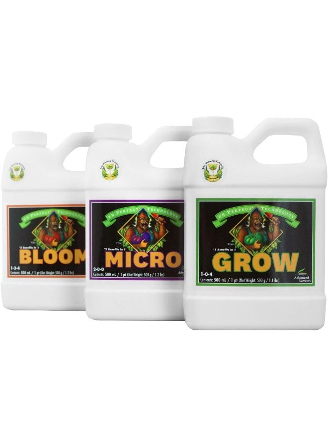Advanced Nutrients Anbgmbd500 Bloom, Micro, Grow Fertilizer Bundle, 500Ml Each, Original Version  - Image 2