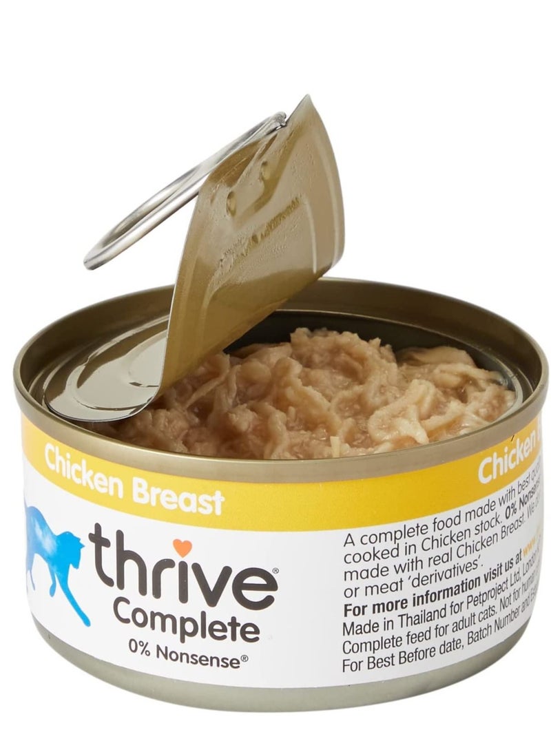 THRIVE 6 Piece Chicken Cat Wet Food 75g - Image 2