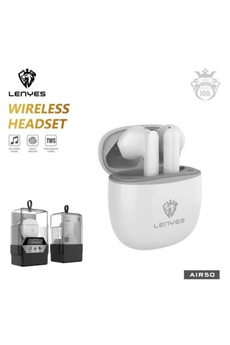 Lenyes Experience Seamless Connectivity and Powerful Performance with the Lenyes Air 50 Hi-Fi TWS Earphones Featuring Heavy Bass and Water Resistance - Image 1