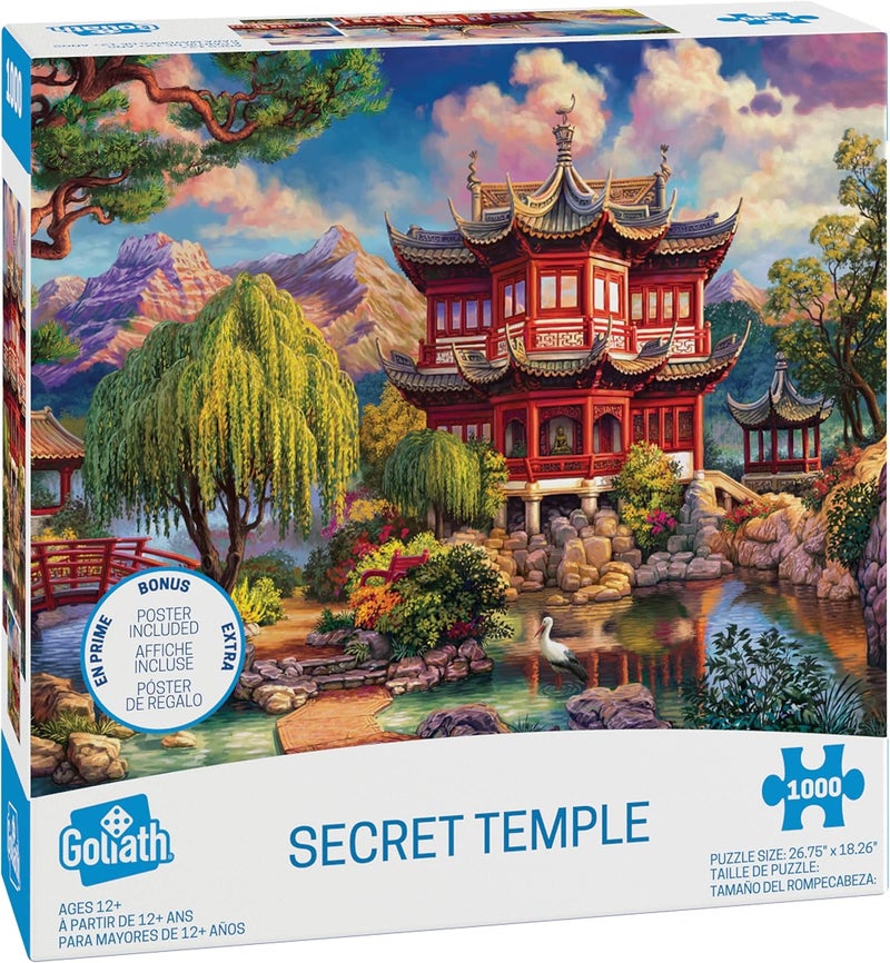 Goliath Image World Secret Temple 1000pc Puzzle  Poster Included by Goliath - Image 3