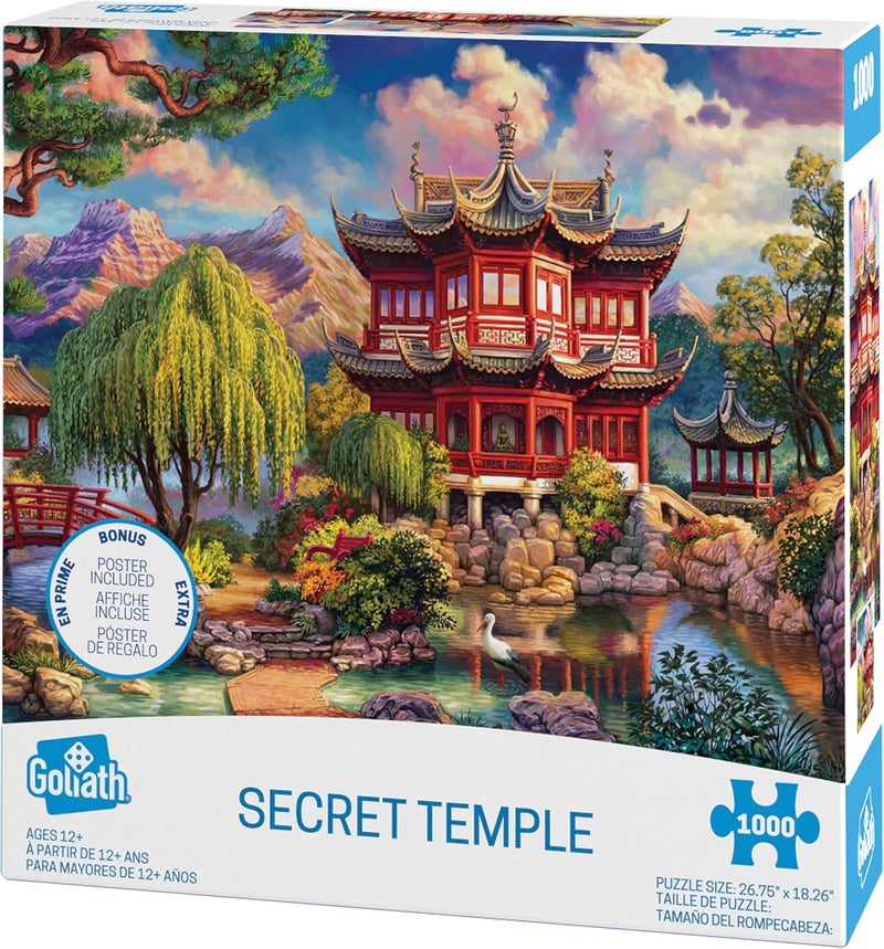 Goliath Image World Secret Temple 1000pc Puzzle  Poster Included by Goliath - Image 4