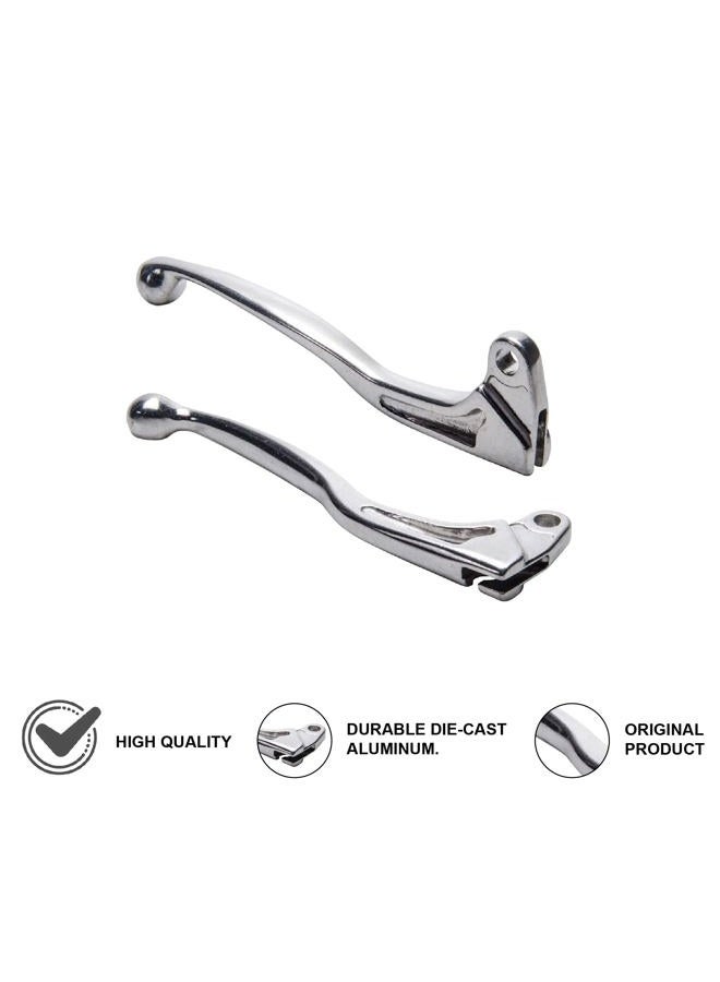 Tusk Brake Lever Polished Compatible with Kawasaki KLX110 2002-2020/KLX110L 2010-2020/KLX110R/RL 2021-2025 - Image 4