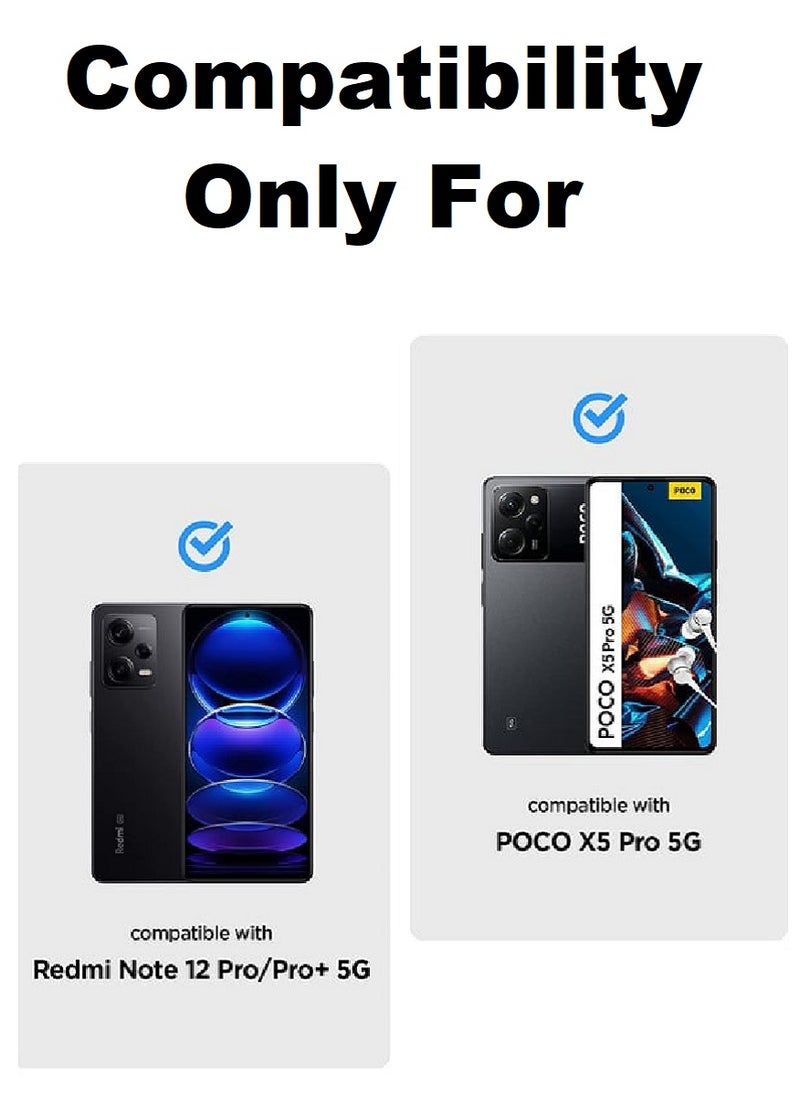 Super Tempered Glass Screen Protector Clear Designed For Xiaomi Poco X5 Pro Full Screen Coverage And Bubble Free - Image 3