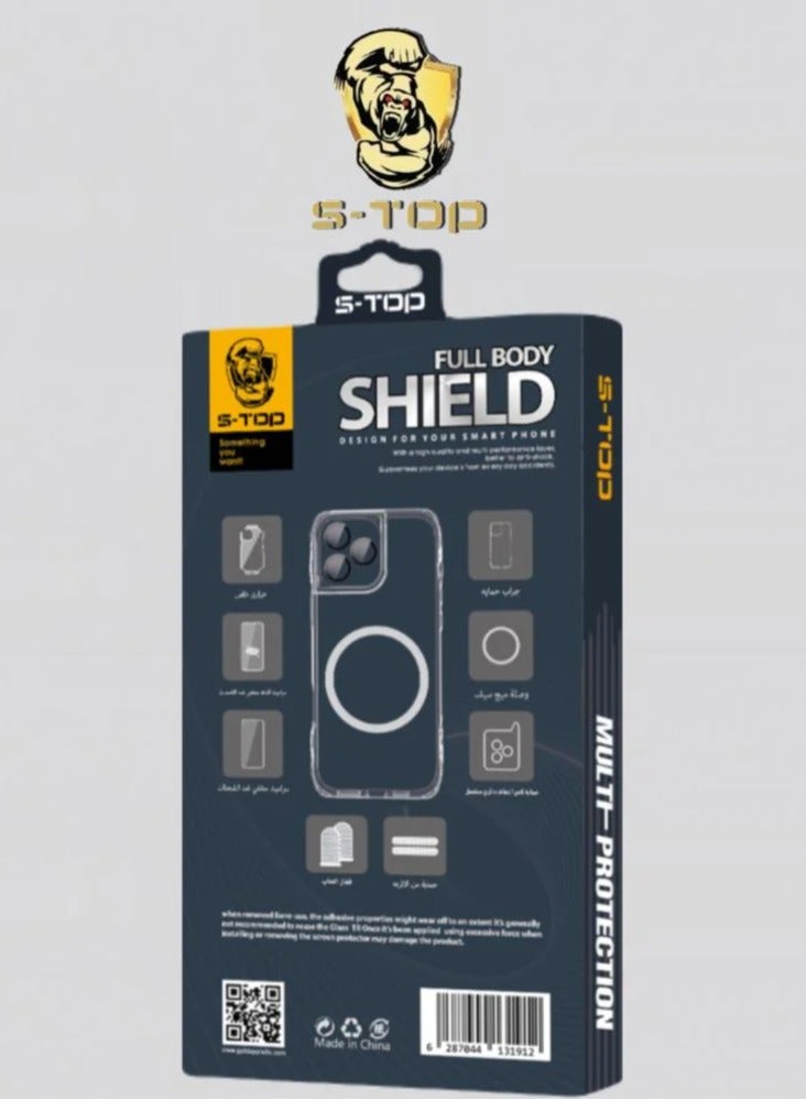 S-TOP Orignal Integrated protection package 8 in 1 for iPhone 16