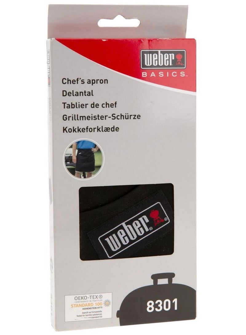 ويبر مئزر طاهٍ أسود أساسي - Image 1