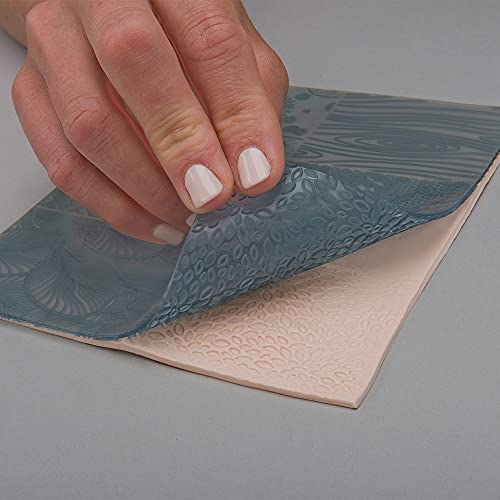Sculpey Tools Nature Texture Sheet Set, Reusable 2 Piece Set, Great for All Types of DIY Crafts, Polymer Clay, Jewelry Making and Mixed Media, Great for All Skill Levels - Image 3