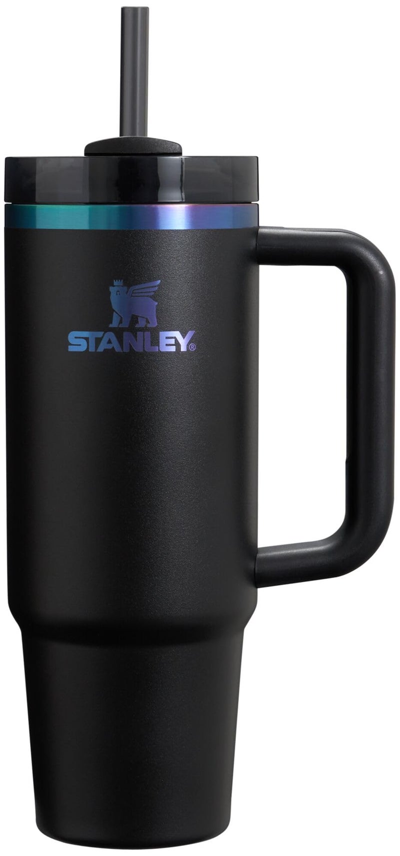 STANLEY Quencher H2.0 Tumbler with Handle & Straw 30 oz Black Chroma | Twist On 3-Way Lid | Cupholder Compatible for Travel | Insulated Stainless Steel Cup | BPA-Free - Image 1