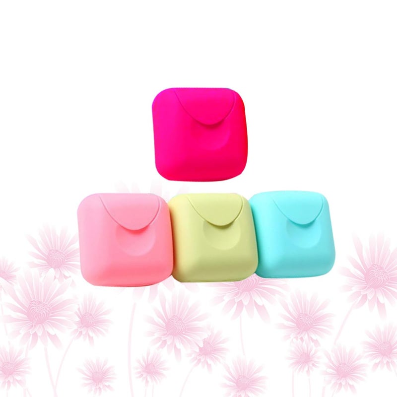 Waterproof Soap Dish 4 Pack Leak Proof Design for Bathroom Storage and Travel - Image 2