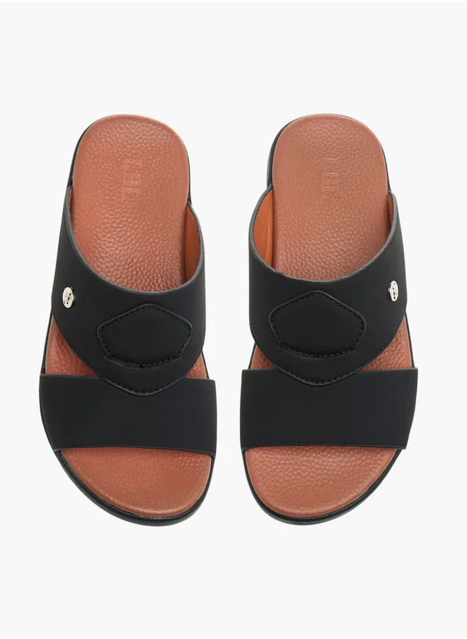 LBL by Shoexpress Textured Slip-On Arabic Sandals