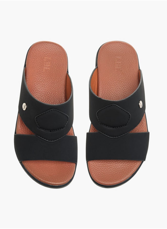 LBL by Shoexpress Textured Slip-On Arabic Sandals  - Image 1