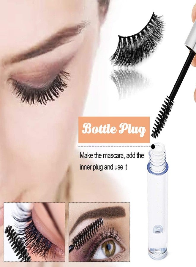 MAYCREATE® 10ml Empty Mascara Tube, Eyeliner Tube and Lip Gloss Tubes, Eyelash Cream Container Bottle with Funnels Transfer Pipettes for Travel, Home - Image 5
