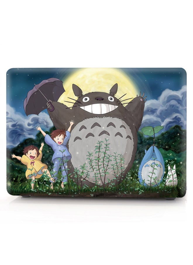 Generic - For Apple Protective Case Macbook Air13 Inch Mac Pro13 Notebook Creative Brain Painting-Color:KZ-297 Totoro-Applicable Model:13 Inch Rpro - Image 1