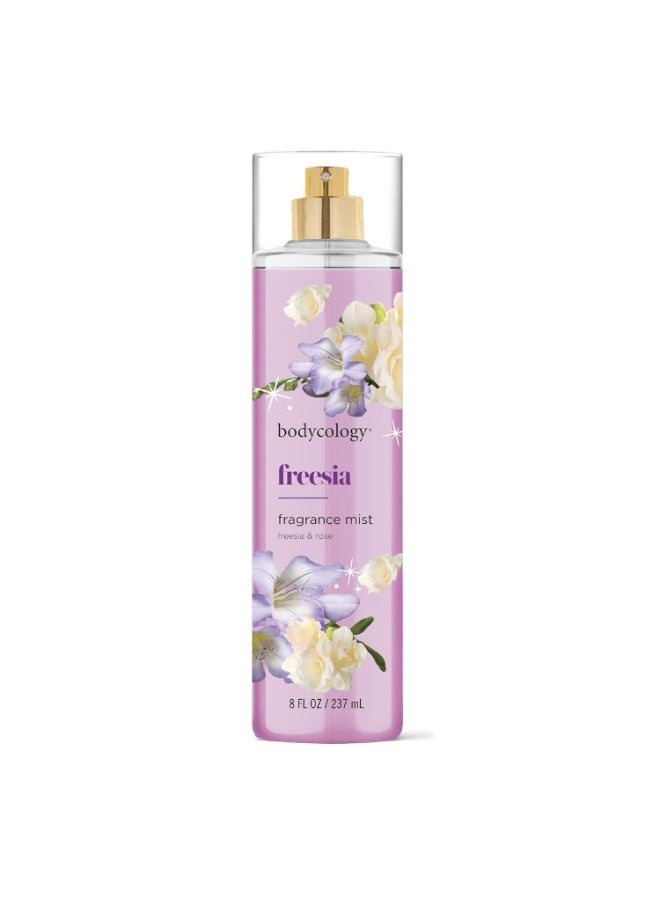 Bodycology Bodycology Long-Lasting Fragrance Body Mist, Freesia, 8 fl oz - Image 1