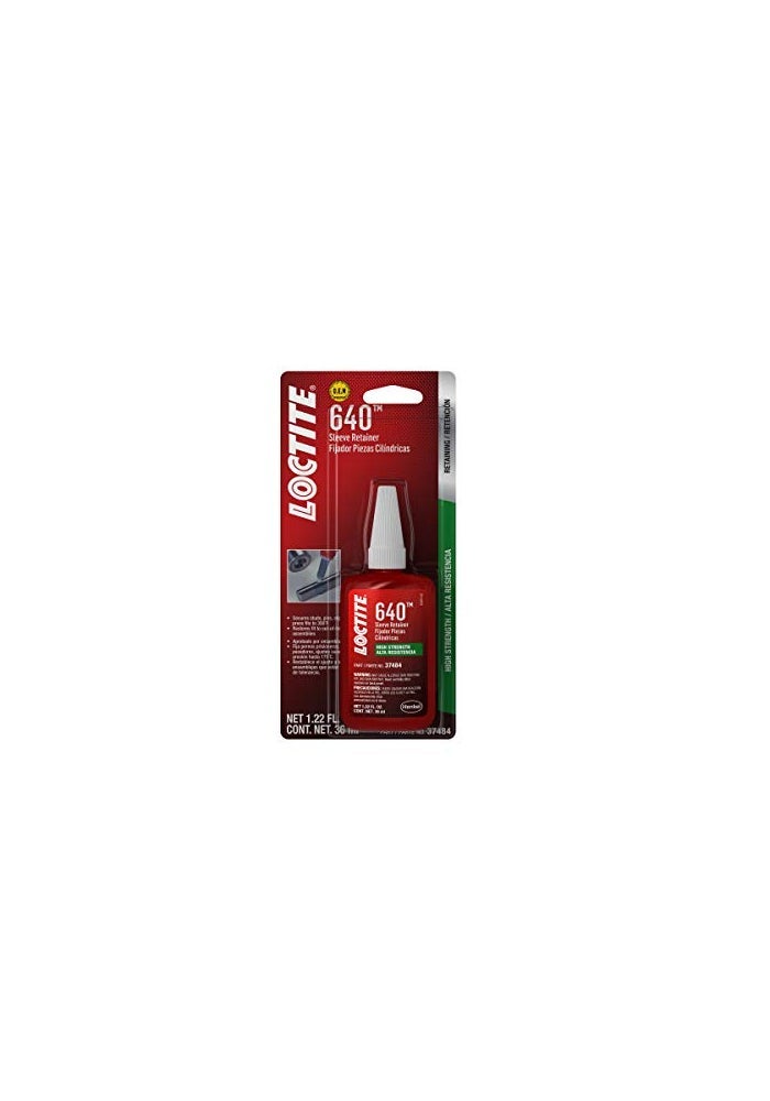 Loctite 37484 640 High Strength Sleeve Retainer Bottle 36 ml - Image 1