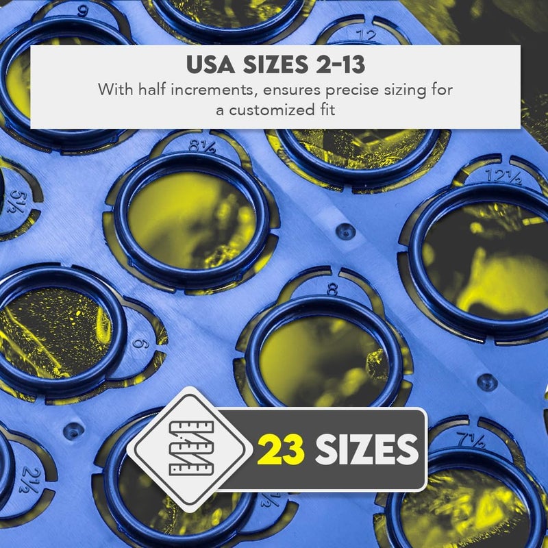 SE Plastic Ring Sizer 23 PC  8903FG - Image 4