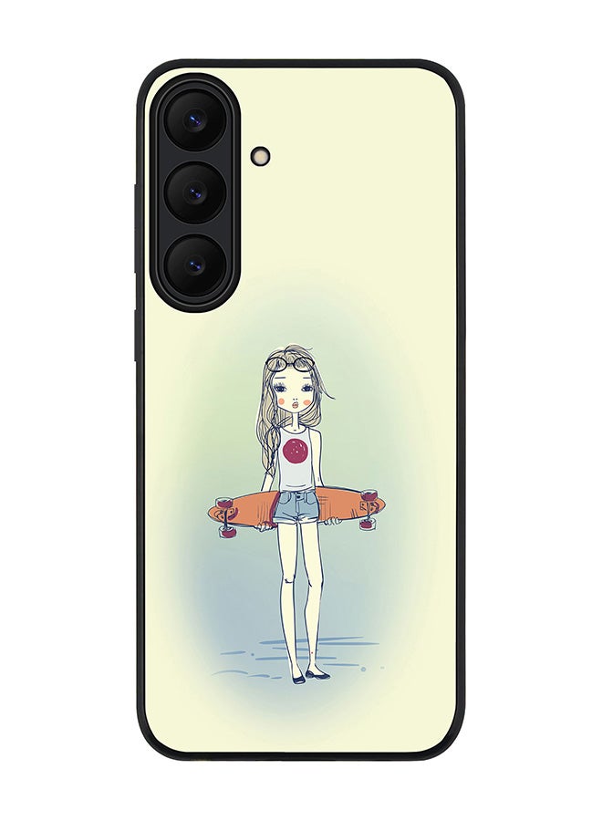 Stylizedd For Samsung Galaxy S25 FE Case,Slim fit Camera Protection, Shockproof Thin Phone cover  - Skater Girl