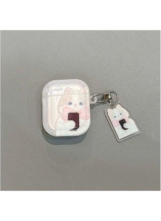 For Apple Wireless Bluetooth 1/2/3/4 Generation Protective Cover Pro Cat Dog Earphone Case-Colour:Cat Case + Pendant-Applicable Model:Airpods 3rd - pzsku/Z65B4C1425E168B321EF9Z/45/1745036261/ed99424c-087f-4bb1-b18b-517c6dade649