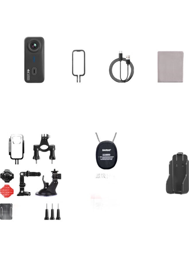 Mountain Dog Shangou G10+ 4K High-Definition Thumb Action Camera, Bicycle Riding Motorcycle Dash Cam, Vlog Fishing Helmet Anti-Shake Underwater Small Non-360 Panoramic Camera - Image 3
