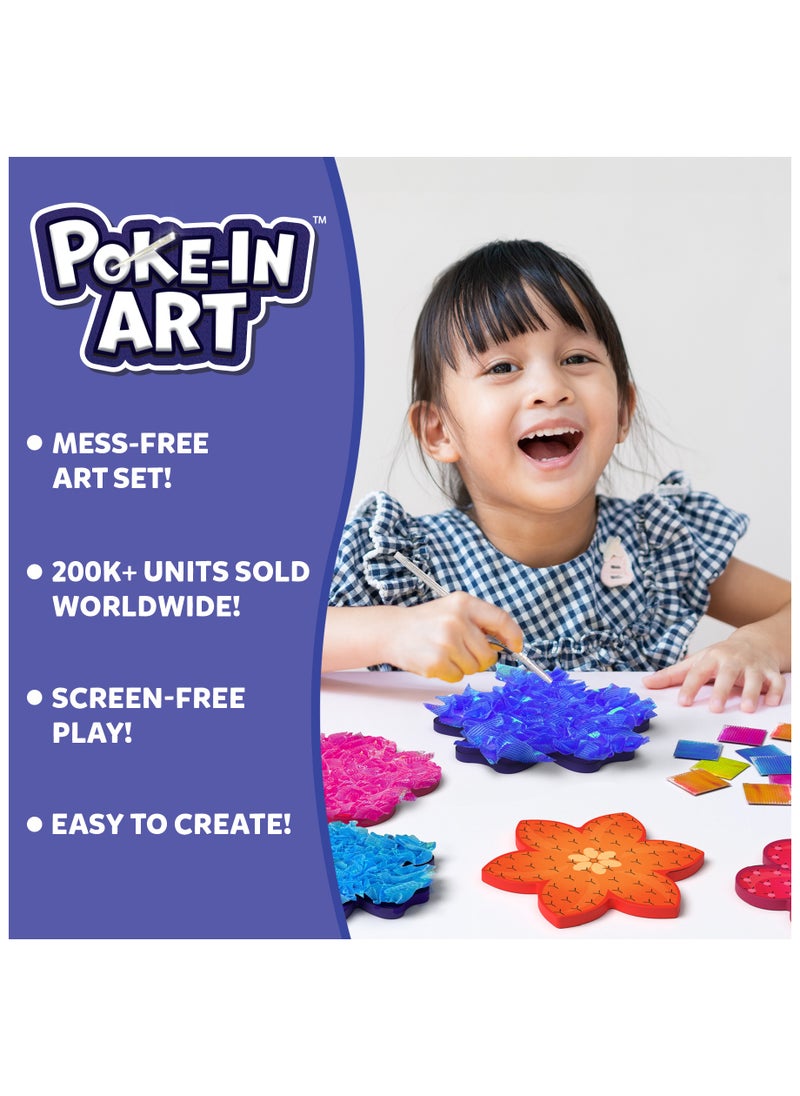Skillmatics Poke-in Art - Flower Bouquet, Mess-Free Fun for Kids, DIY Craft Kits, Creative Activity, Gifts for Girls & Boys Ages 4, 5, 6, 7, 8, 9  - Image 2