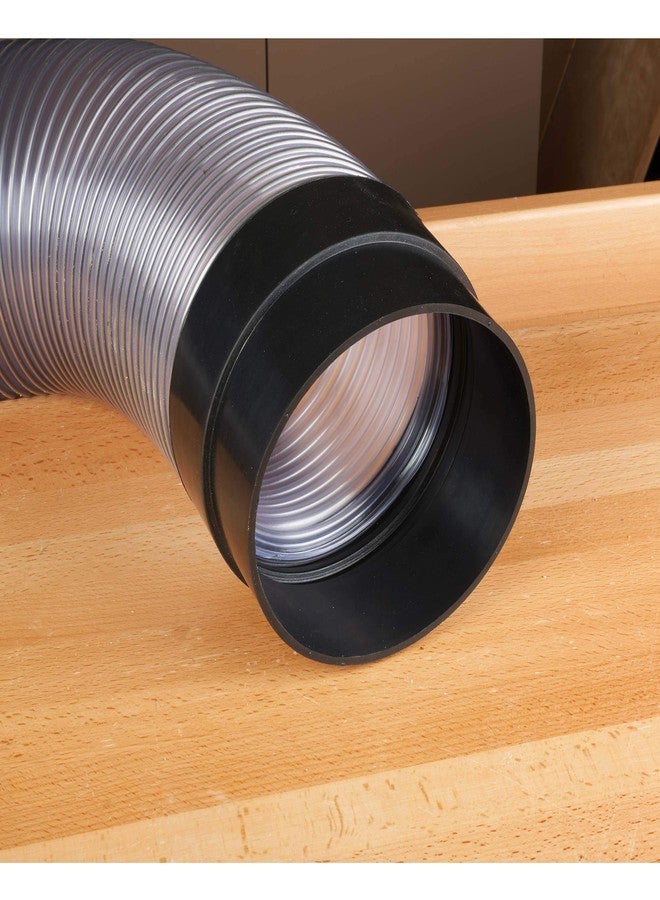 Woodriver Dust Connection 6" Flexible Hose End Cuff Fitting For Dust Collection System - Image 2