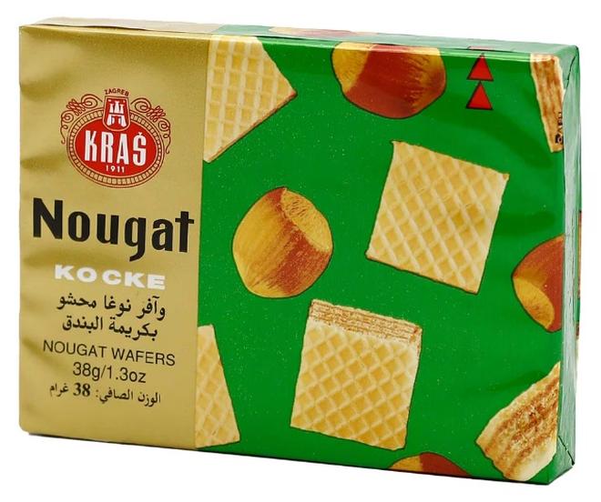 كراس نوجا ويفر محشي بكريمة البندق، 38 جرام